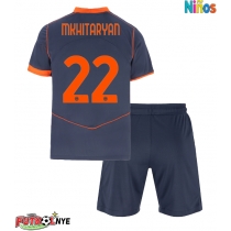 Camiseta Inter Milan Henrikh Mkhitaryan #22 Tercera Equipación para niños 2025-26 manga corta (+ pantalones cortos)